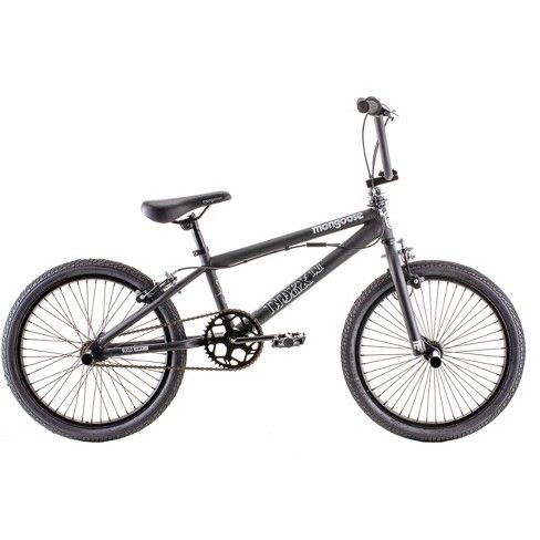 Mongoose Index 1.0 20" Freestyle Bike- Black