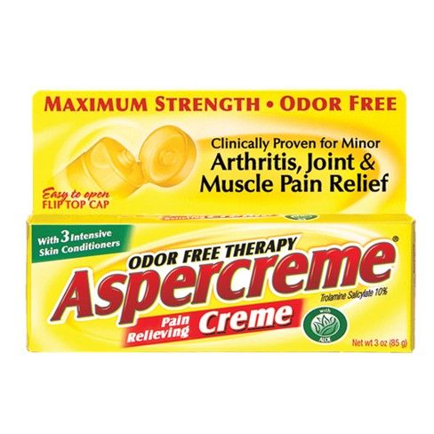 Aspercreme Aloe Odor Free Pain Relieving Crème - 3oz