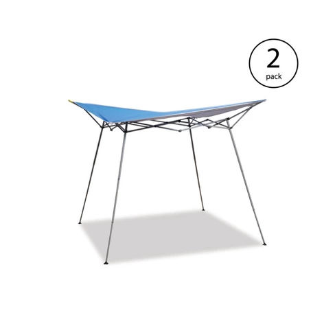 Caravan Canopy Evoshade 8 X 8 Ft. Lightweight Folding Shade Canopy (2 Pack)