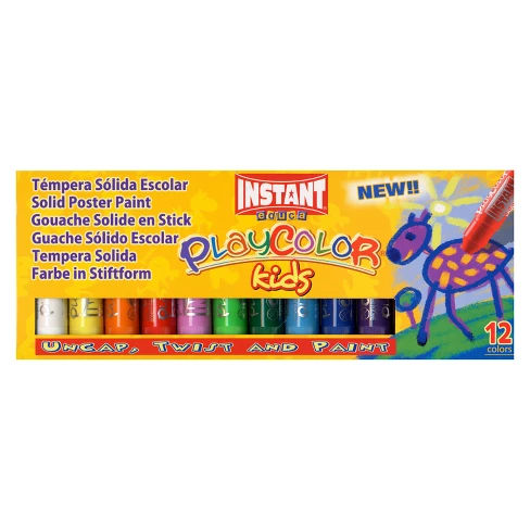 Paint Sticks Basic Colors 12ct - Playcolor