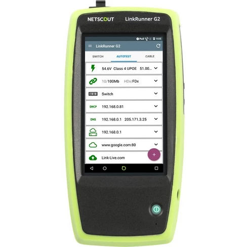 NetScout LinkRunner G2 Smart Network Tester