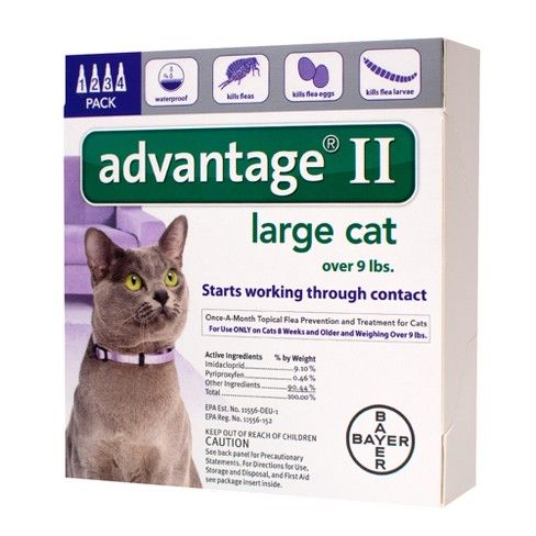 Bayer Advantage II Topical Flea Prevention and  - Cats