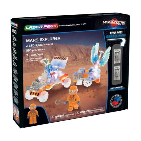 Laser Pegs Mars Explorer