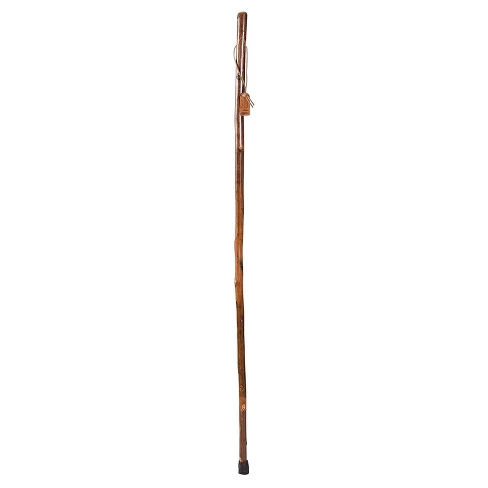 Brazos Free Form Hickory Handcrafted Wood Walking Stick - 48"