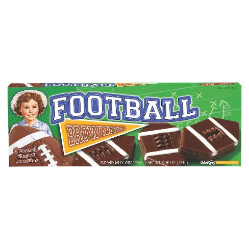 Little Debbie Football Brownies - 6ct/9.2oz