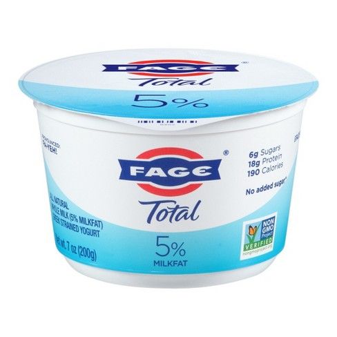 FAGE Total 5% Milk Plain Greek Yogurt - 7oz