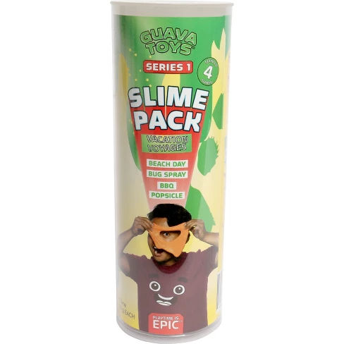 Guava Toys 4pk Collectible Slime - Vacation Voyage