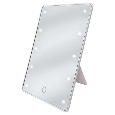 Ginsey Sharper Image LED Sensor Mirror with Easel Back