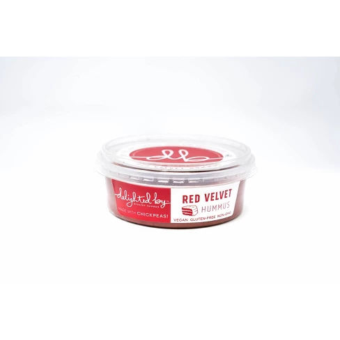Delighted By Red Velvet Hummus - 8oz