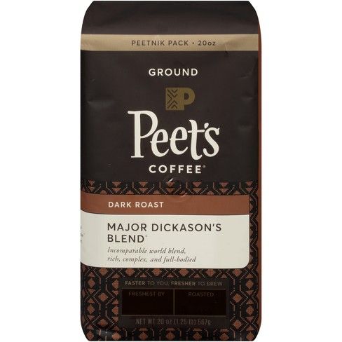 Peet's Major Dickason's Blend Dark Roast Ground Coffee - 20oz