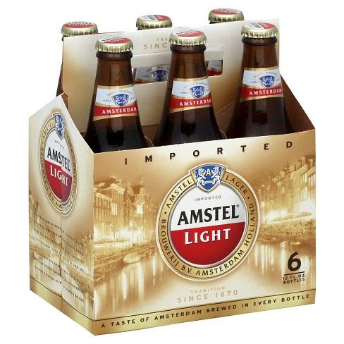 Amstel® Light Premium Lager - 6pk / 12oz Bottles