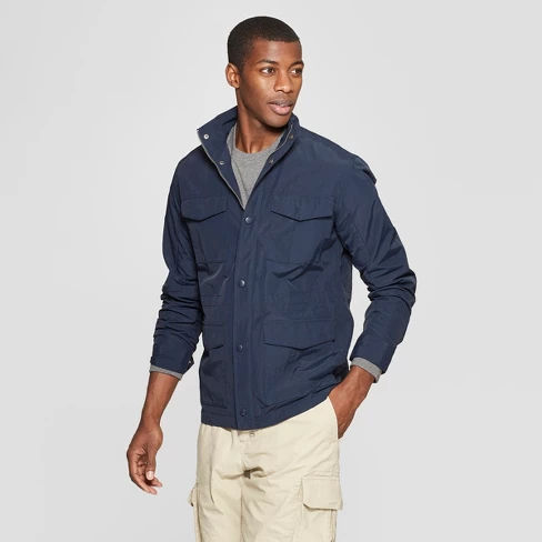 Buy Men s Nylon 4 Pocket Field Jacket Goodfellow Co Navy Online at desertcartSeychelles