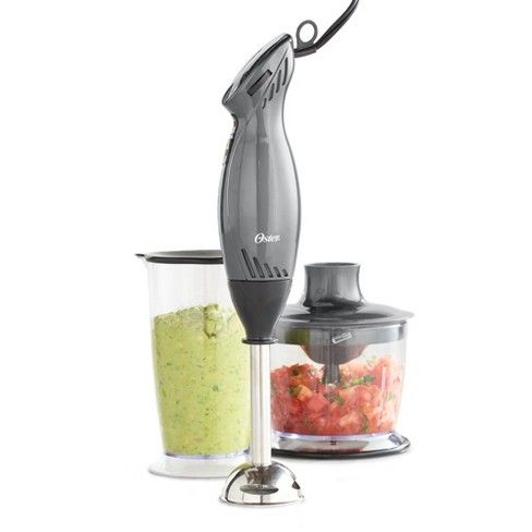 Oster 2-speed Immersion Hand Blender With Food Chopper Attachment