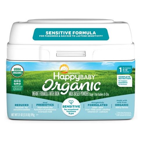 Happy Baby Sensitive Infant Formula - 21oz