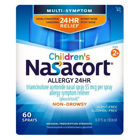 Children's Nasacort y  Nasal Spray - Triamcinolone Acetonide - 60 Sprays