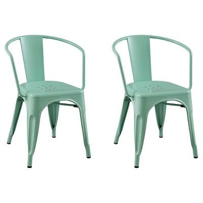 carlisle metal dining chair