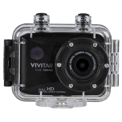 Vivitar Action Camera Black 1080p HD