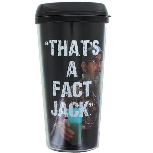 Duck Commander Si Fact Jack Plastic Travel Mug