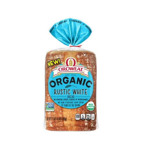 Oroweat Organic Rustic White Sandwich Bread - 27oz
