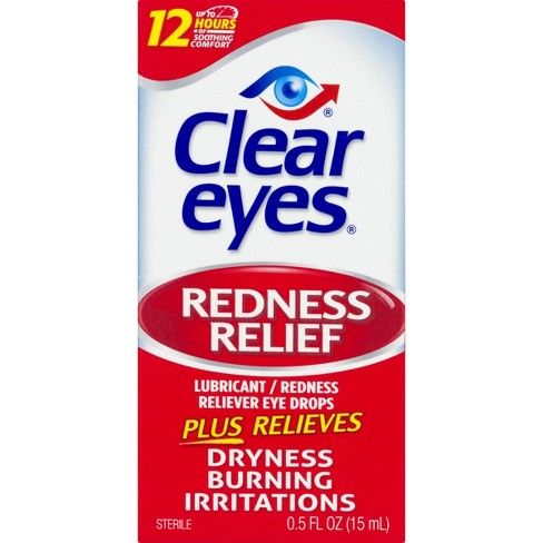 Clear Eyes Redness  Eye Drops - 0.5 fl oz