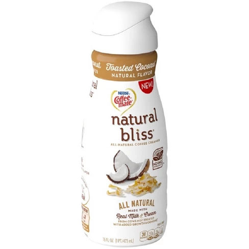 Coffee Mate Natural Bliss Toasted Coconut Coffee Creamer - 16 fl oz
