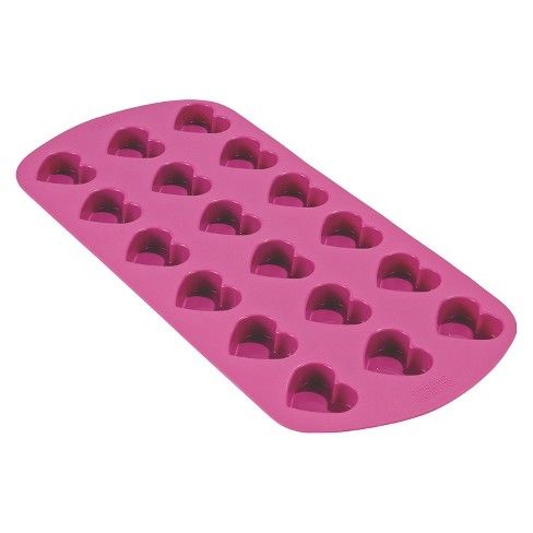 Chicago Metallic Heart-shaped Silicone Molds