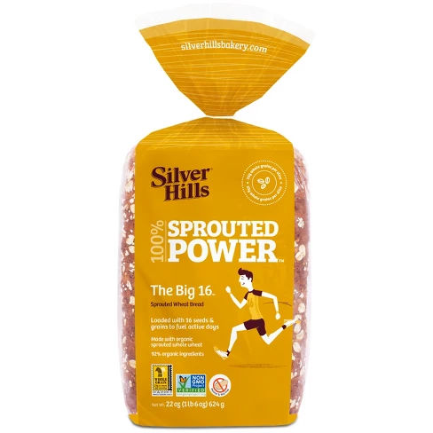 Silver Hills Bakery The Big 16 Sprouted Grain Bread - 22oz