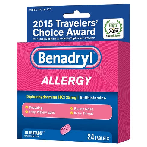 Benadryl 24 ct  ies