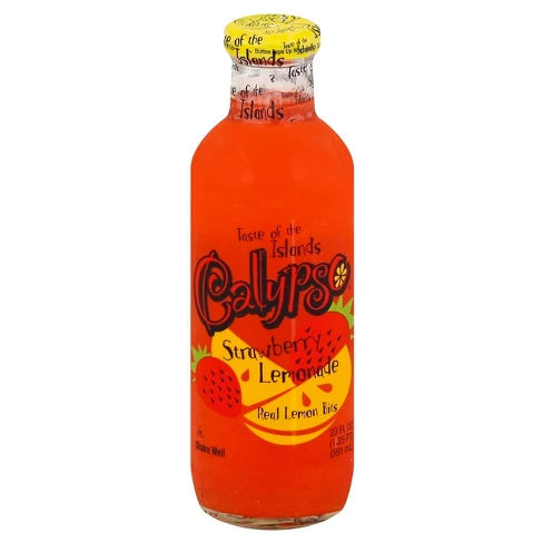 Calypso Strawberry Lemonade - 20 fl oz Glass Bottle