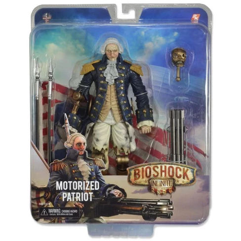Bioshock Infinite Heavy Hitter Patriot George Washington 9" Action Figure