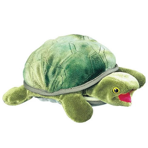 Turtle hand puppet (light-up design) – la