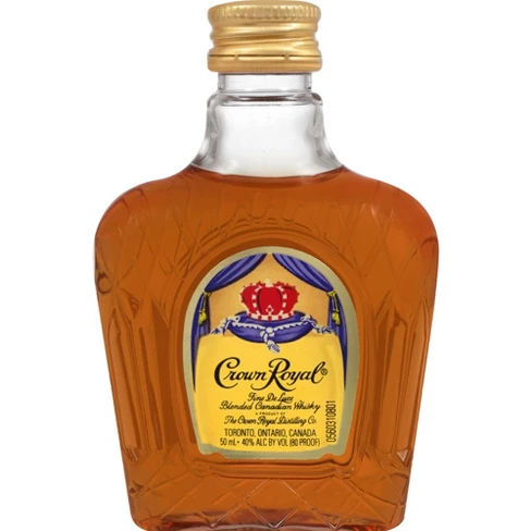 Crown Royal Canadian Whiskey - 50ml Plastic Bottle