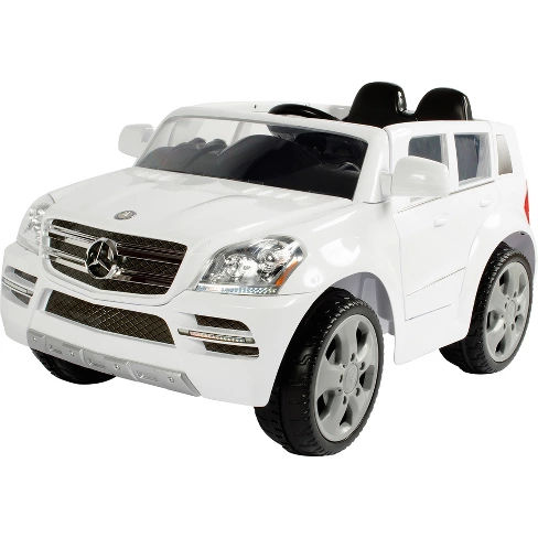 Rollplay Kids' Ride On 6V Mercedes-Benz GL450 SUV - White