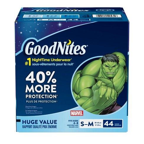 GoodNites® Underwear for Boys Giga Pack (Select Size)