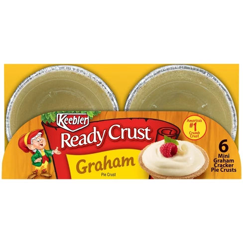 Keebler Ready Crust Graham Pie Crust - 4oz