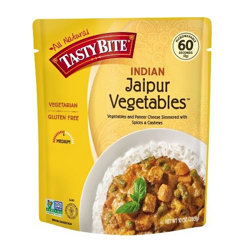 Tasty Bite 1 Step Jaipur Vegetables Indian Cuisine 10 oz