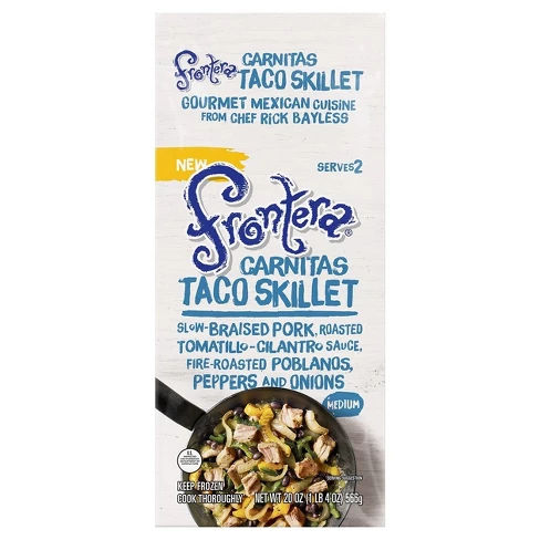 Frontera Frozen Carnitas Taco Skillet - 20oz