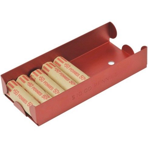 MMF Aluminum Coin Trays - 1 x Coin Tray - Red - Aluminum
