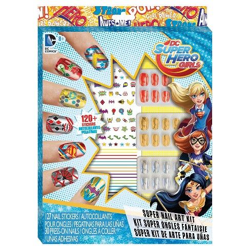 DC Super Hero Girls Art Nail Kit