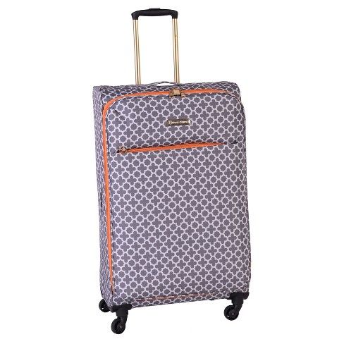 Jenni Chan Aria Broadway 28" Softside Spinner Suitcase - Grey