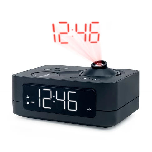 Project Time Table Clock Black - Capello