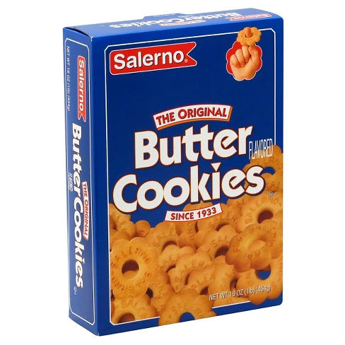 Salerno The Original Butter Flavored Cookies - 16 oz