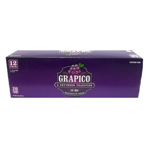 Grapico Grape Soda - 12pk/12 fl oz Cans