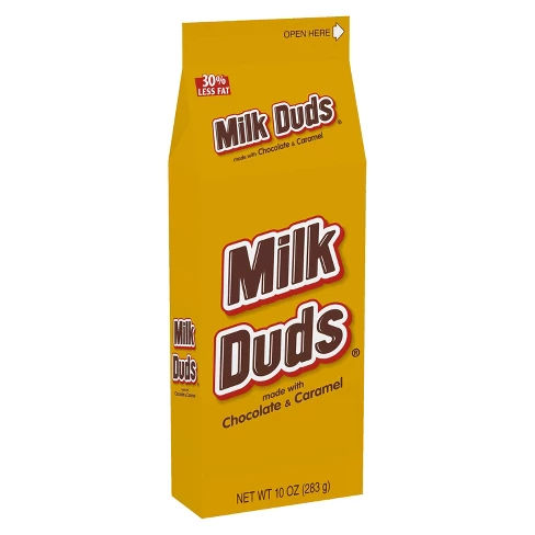 Milk Duds Chocolate and Caramel Candies - 10oz