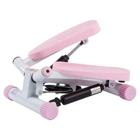 Sunny Health and Fitness (P8000) Pink Adjustable Twist Stepper