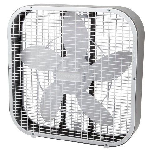 20" 3-Speed Box Fan White - Holmes