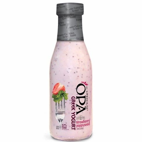 Opa Greek Yogurt Strawberry Poppyseed Dressing - 11.25oz