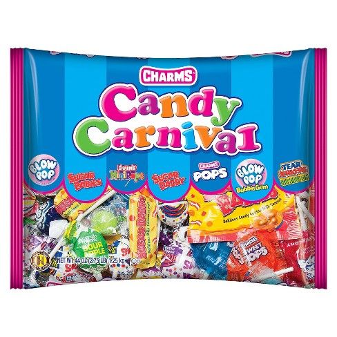 Charms Candy Carnival Assorted Lollipops - 44oz