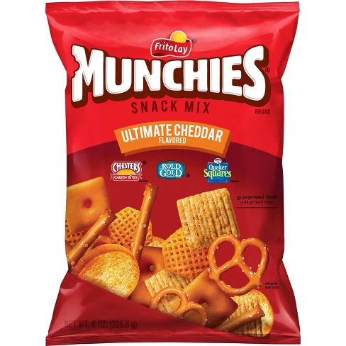 Munchies Ultimate Cheddar Flavored Snack Mix - 8oz