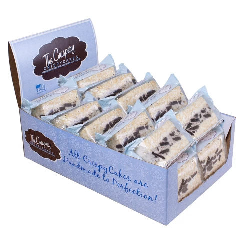 The Crispery Cookies & Cream Crispycake 3oz